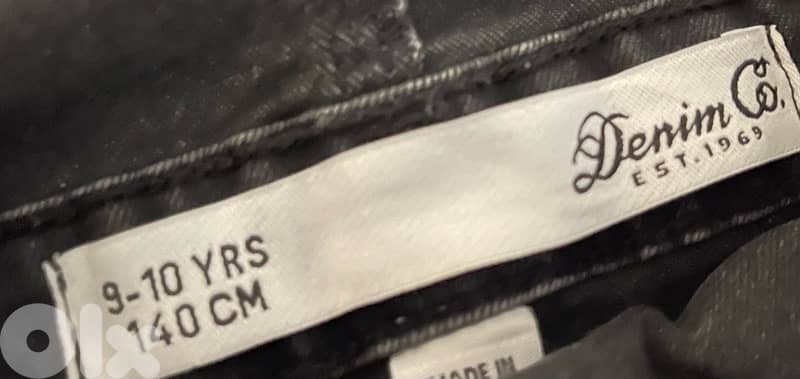 salopette jeans size 6-8 2