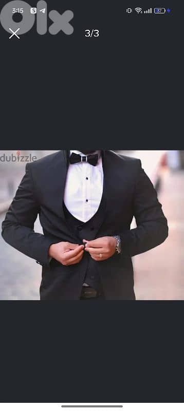 wedding tuxedo Black suit