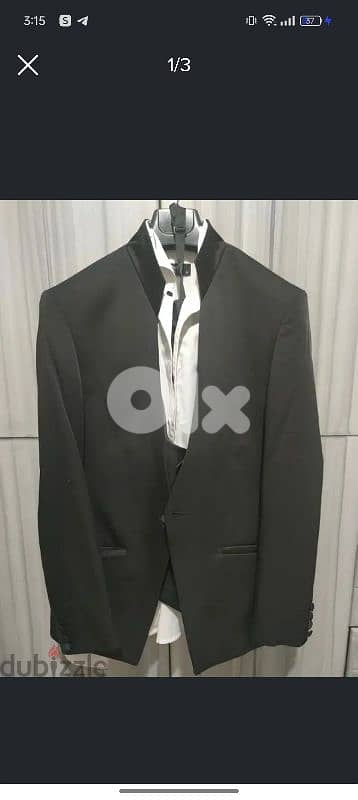 wedding tuxedo Black suit 2