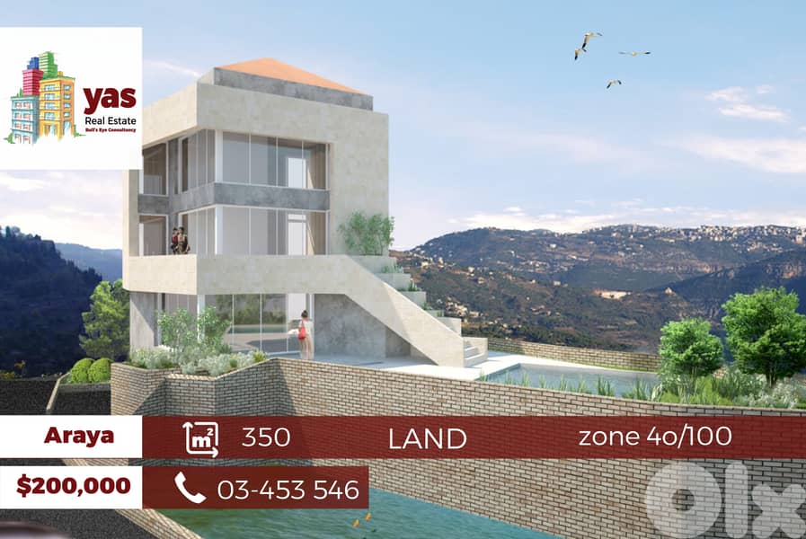 Araya 350m2 | Land | Prime Location | View |Perfect Investment | PA | 0