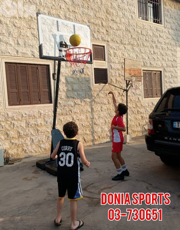 only 280$ movable basketball hoop (Backboard 120x90cm) 0