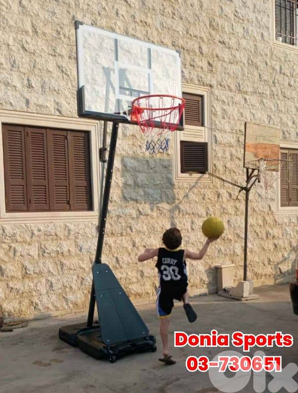 280$ movable basketball hoop (swimming pool mode) 0