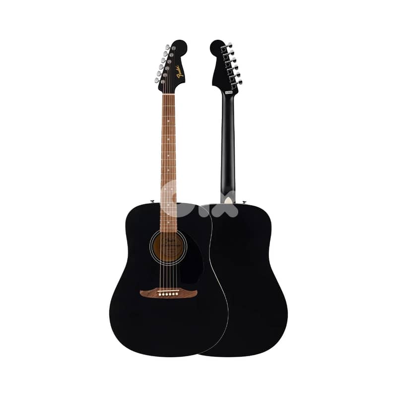 Fender California Debut Redondo Acoustic Guitar (Natural or Black) 1