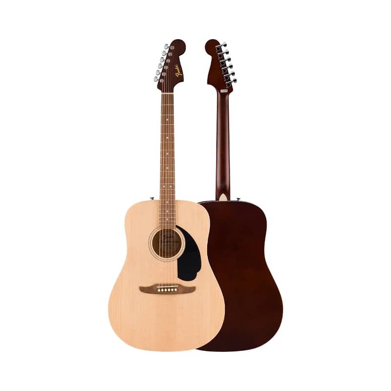 Fender California Debut Redondo Acoustic Guitar (Natural or Black) 2