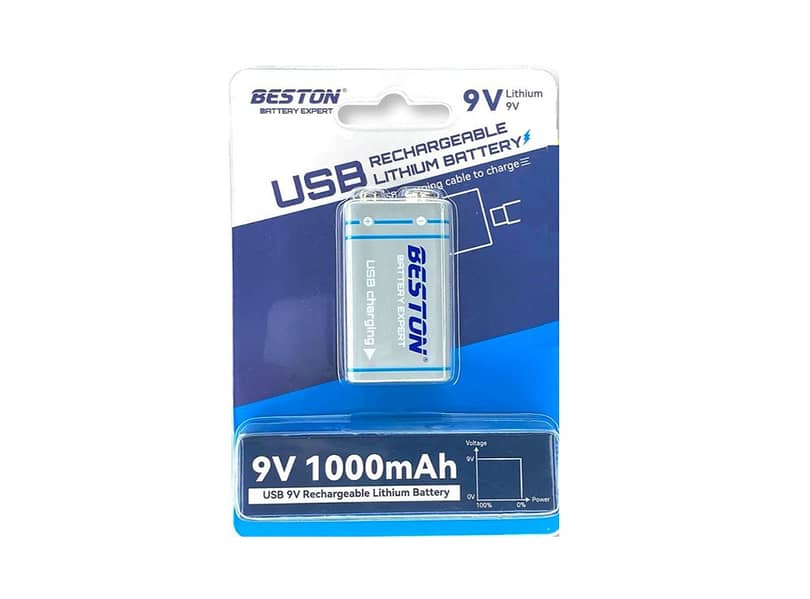 Beston Li-ion Rechargeable AA 1.5V Type C 3