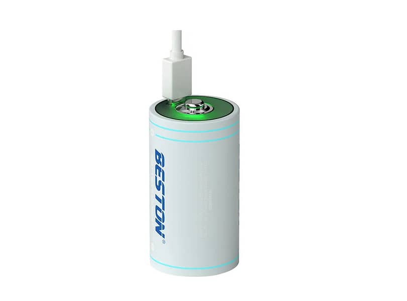 Beston Li-ion Rechargeable AA 1.5V Type C 5