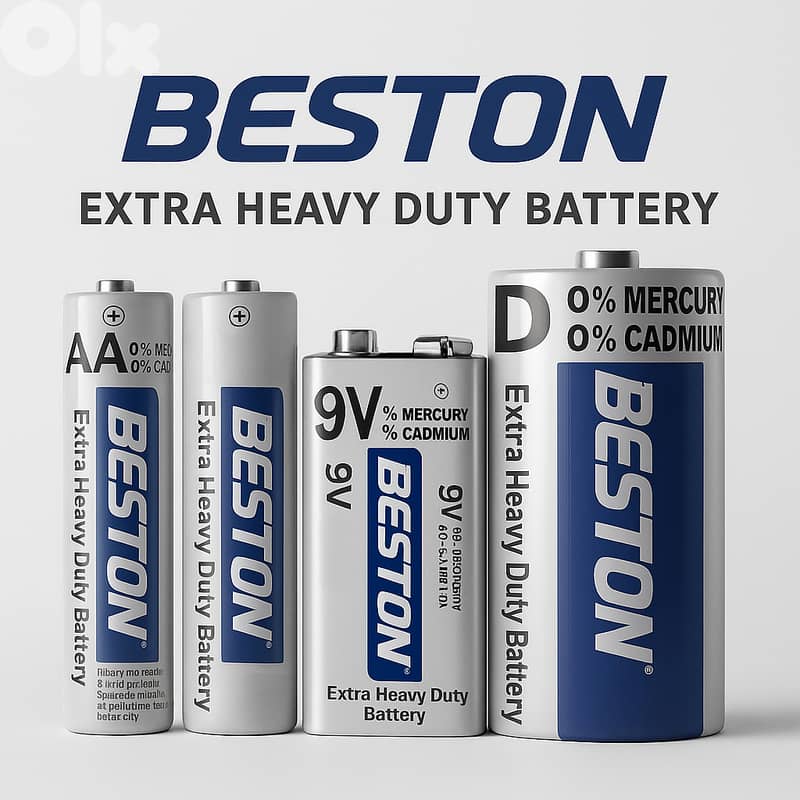 Beston AA Extra Heavy Duty Battery Pack of 4 0