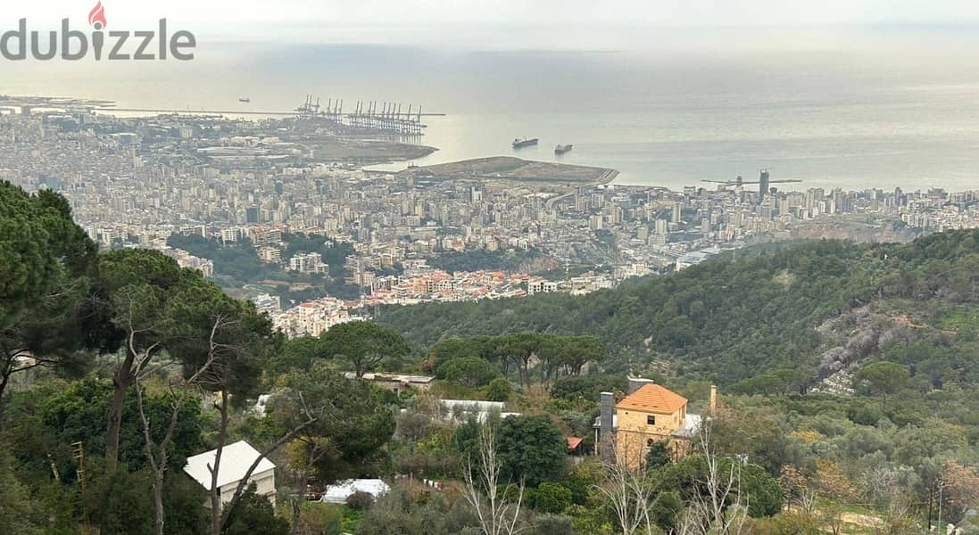Unique Land+Sea view for sale in Ain Saade - أرض للبيع في عين سعادة 0