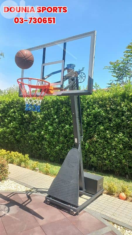 only 580$ movable basketball hoop (super easy slam dunk) 0
