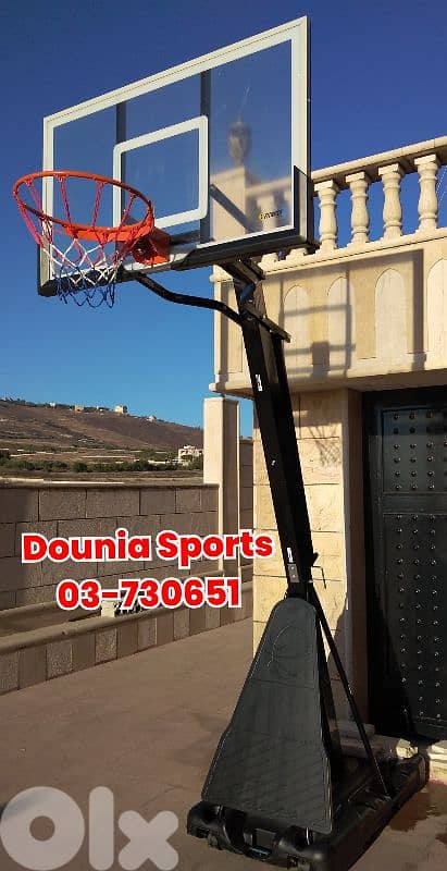 Now 480$ before 650$ movable basketball hoop 0