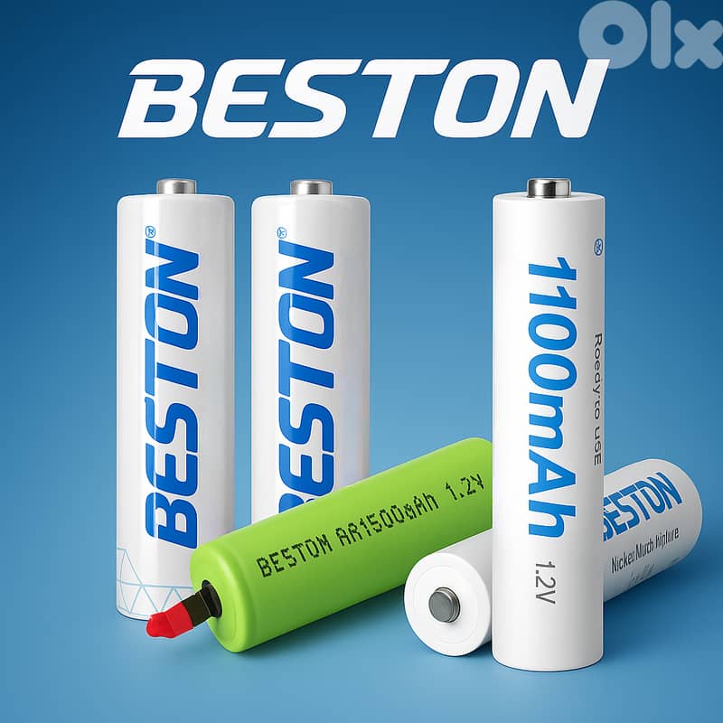 Beston Rechargeable AAA 1100 mAh Pack of 2 0