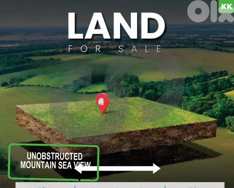 Land for Sale – Dohat El Hoss Size: 1000 m² REF#KK122548 0