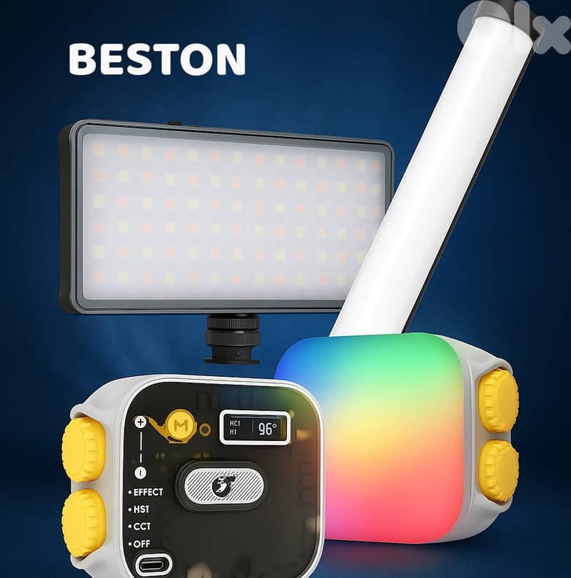 Beston RGB Video Light 6.5W 0