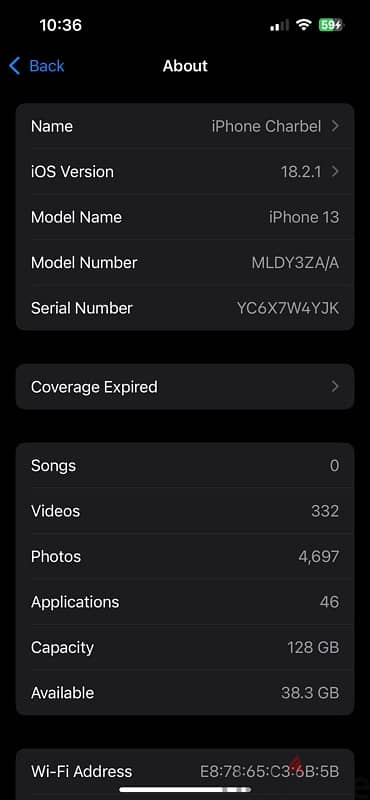 iphone 13 128GB 4
