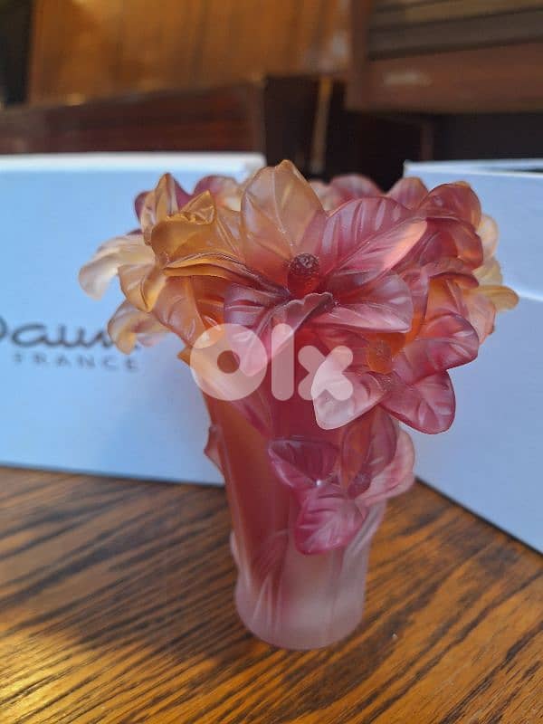 vase daum France unique pieces 1