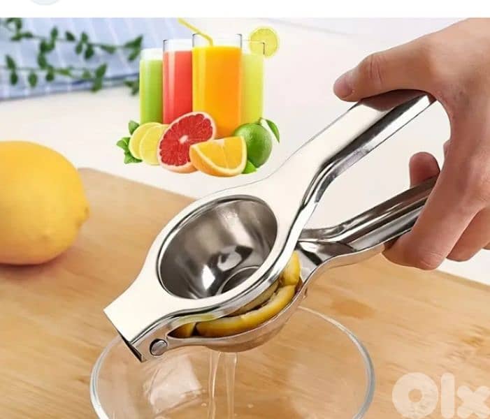 عصارة حامض يدوية ستانلس 1