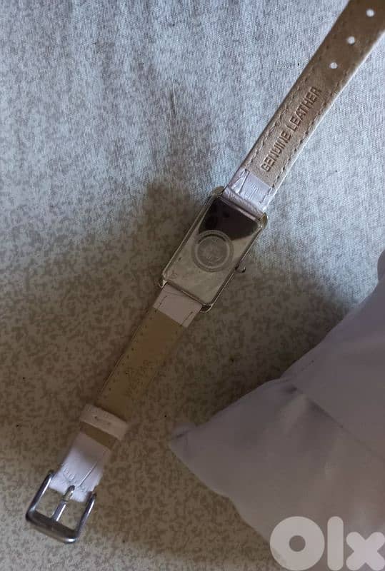 Westar Women's White Leather Watch 4