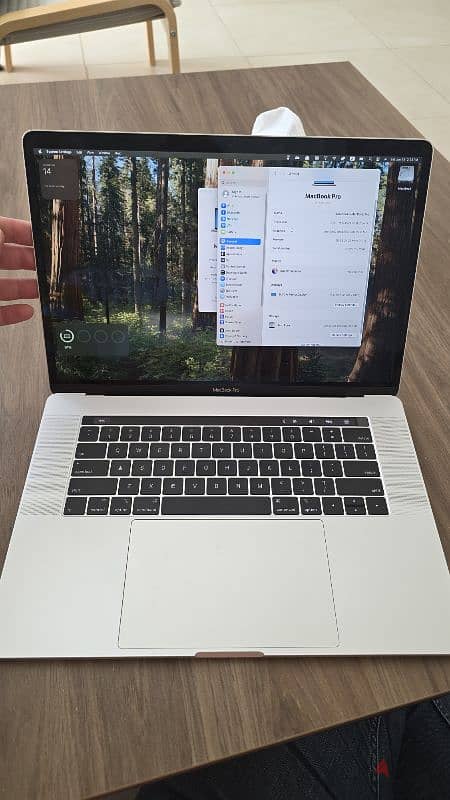 Macbook pro 15" 2018 core i9 16/1tb 1