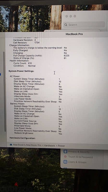 Macbook pro 15" 2018 core i9 16/1tb 2