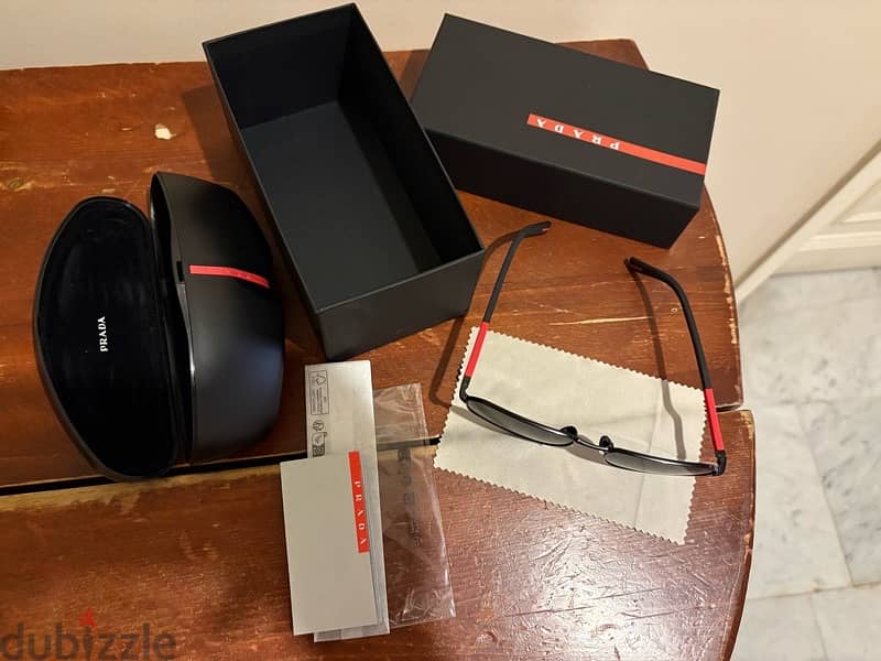 Prada Linea Rossa SPS A51 Men’s Sunglasses — Authentic, 5