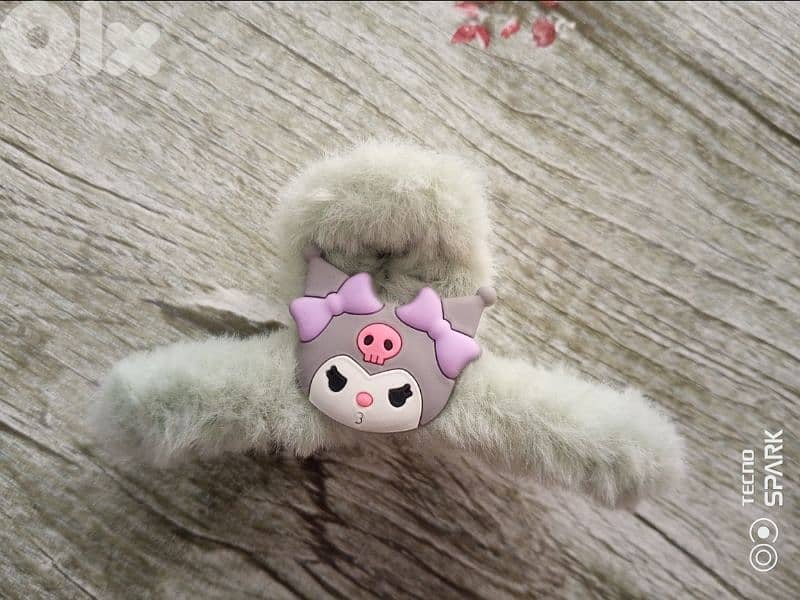 plush hair clips 4