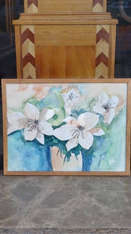 لوحة رسم مائي 1