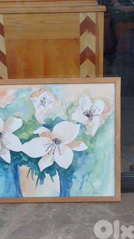 لوحة رسم مائي 3