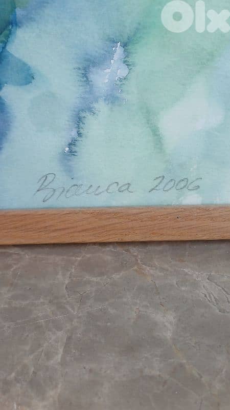 لوحة رسم مائي 5