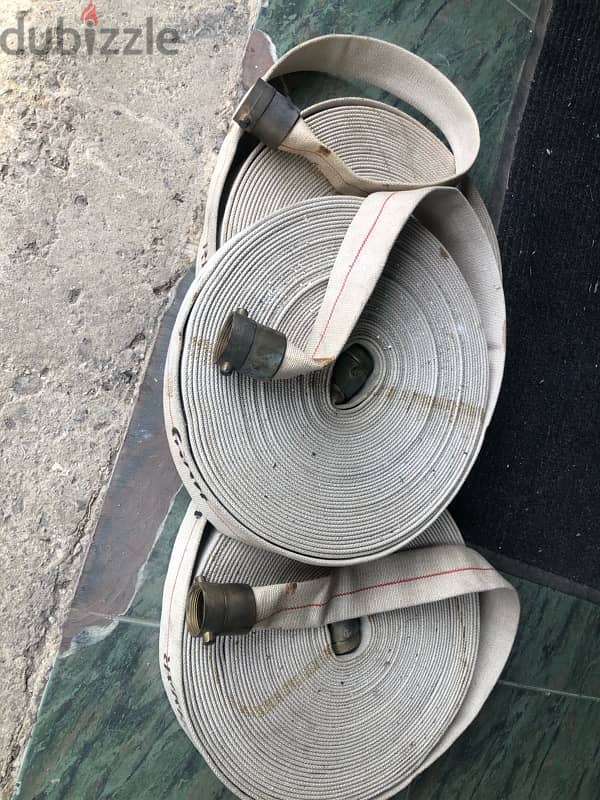 3  لفات نربيش(خرطوم)اطفائية مبطن مصدر كندا جديد 1