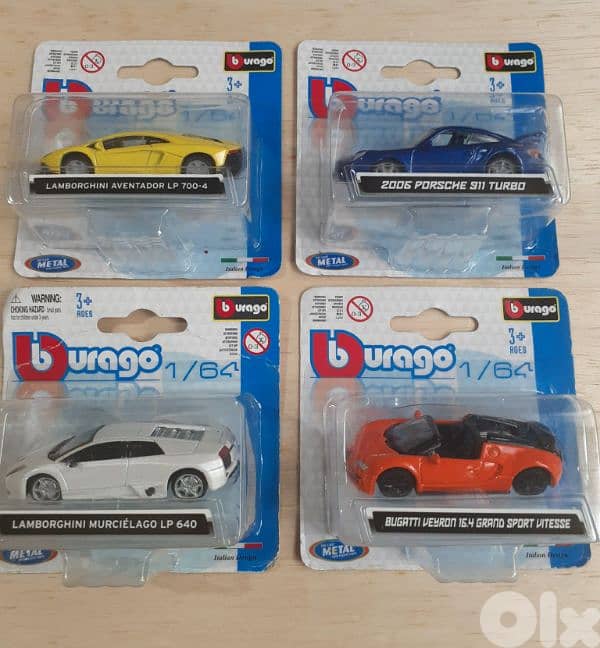 Bburago diecast car model 1;64. 0