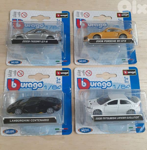Bburago diecast car model 1;64. 1