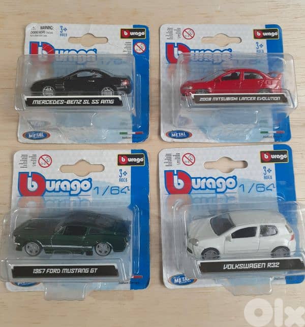 Bburago diecast car model 1;64. 2