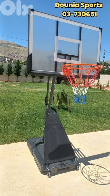 only 280$ movable basketball hoop (swimming pool mode) 0