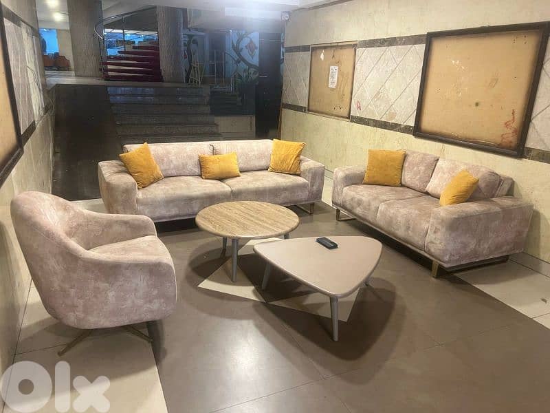 طقم كنبايات شغل جورج متى كتير مرتب 4