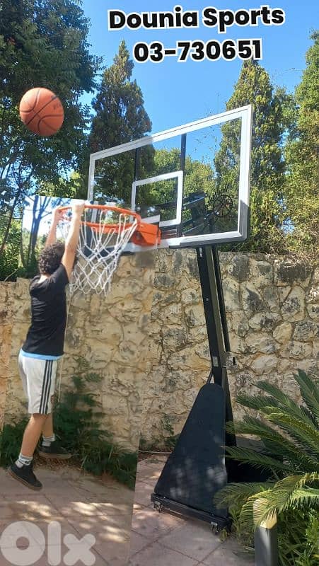 only 580$ movable basketball hoop (Get ready for super dunk) 0