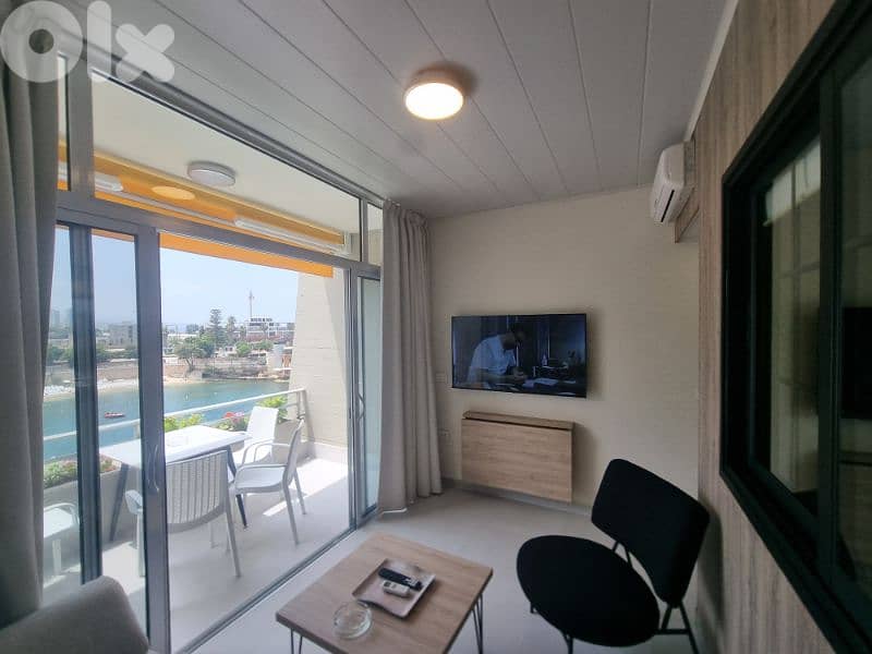 Summer Season| Fully Furnished Beach Sea View Chalet Tabarja - St Paul 1