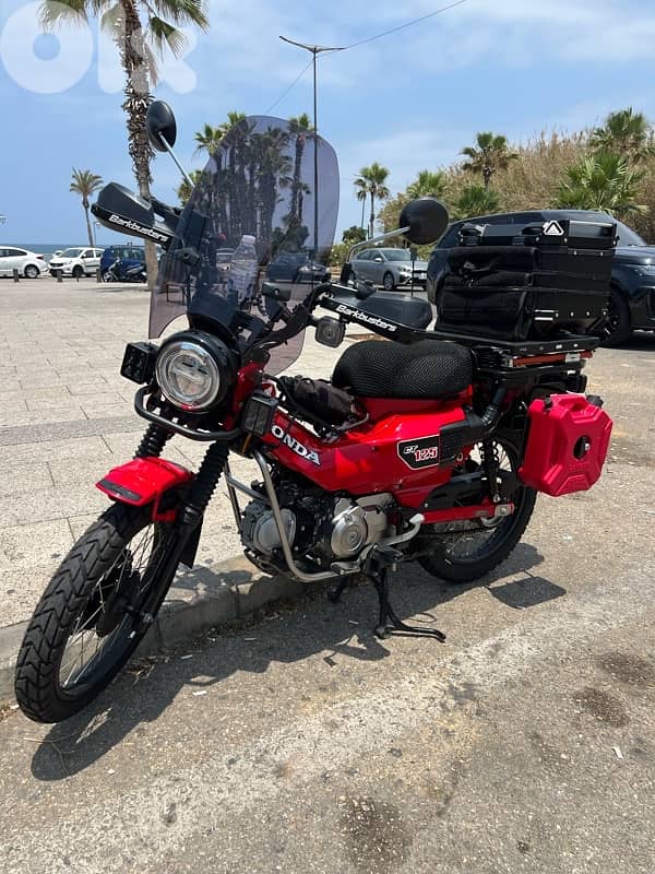 Honda CT 125 all additionals added 0
