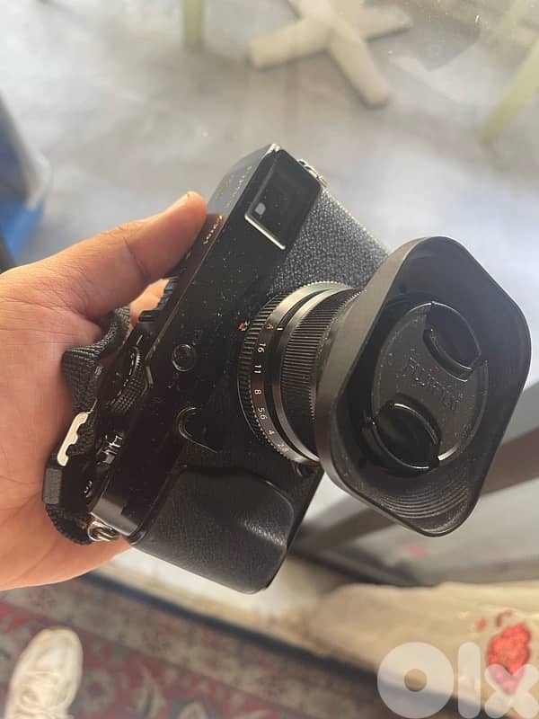 Fujifilm xpro 1 + 23mm f2 + w battery 1