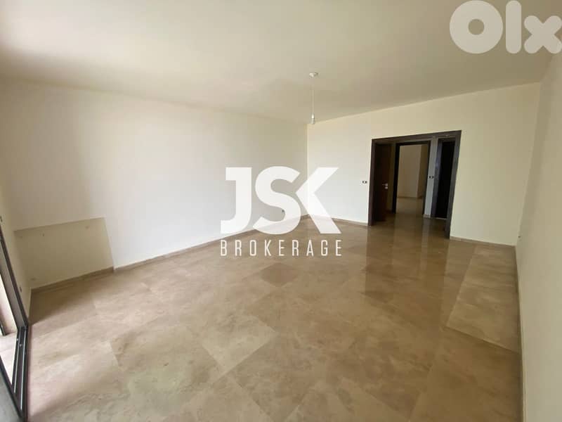 L18262-3-Bedroom Apartment With Garden For Sale in Elissar 0