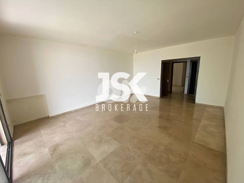 L18261-3-Bedroom Apartment With Garden For Rent in Elissar 0