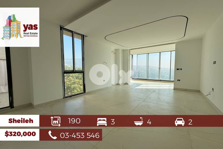 Sheileh 190m2 | 140m2 Garden | Brand New| Unlockable view |BA| 0