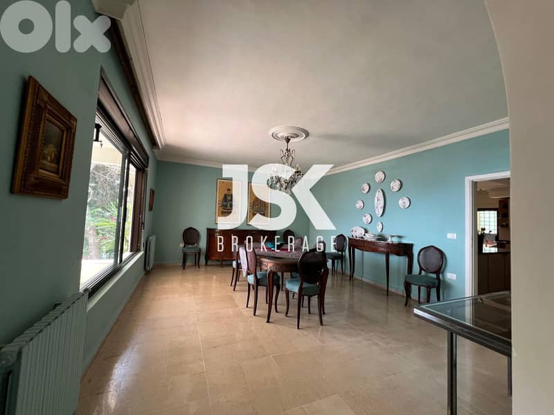 L18232-Furnished Spacious Apartment With Garden For Rent in Adma 0