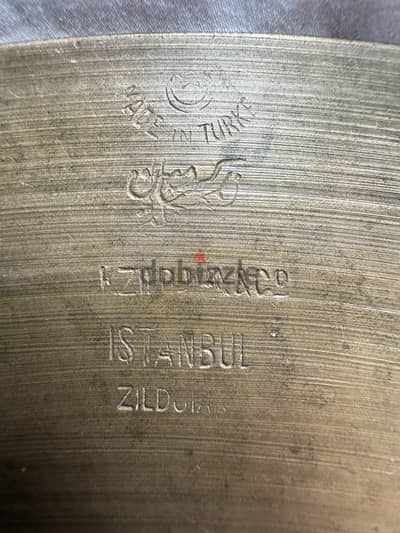 Rare Zildjian 16inch K. Istanbul Crash Cymbal