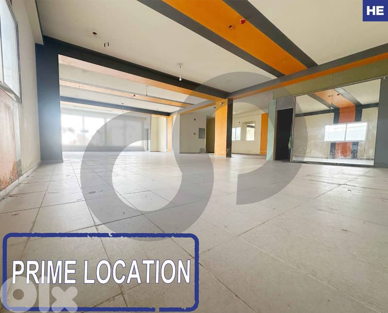 Industrial / Located in a prime area IN MAZRAAT-YACHOUH ! REF#HE118333 0