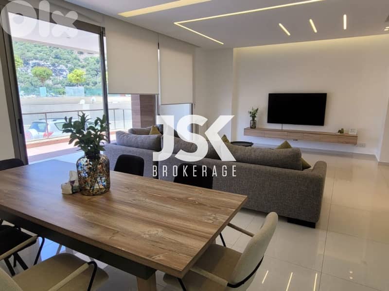 L18208-Spacious Furnished Apartment With Garden For Rent in A Gated Co 0