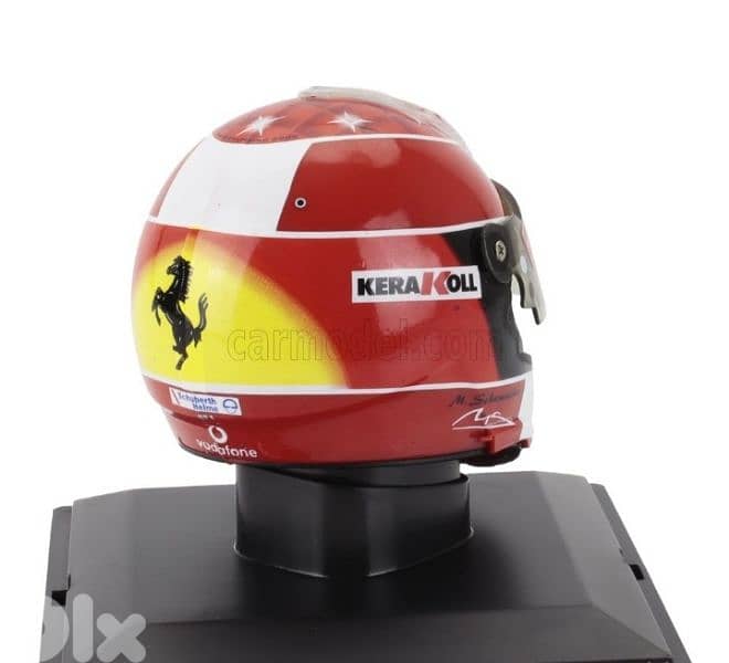 Michael Schumacher 2002 plastic Helmet model 1/5 1