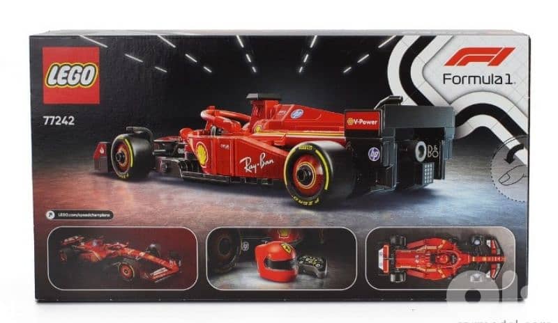 Ferrari SF-24 (2024) Lego car kit scale 1/25 3