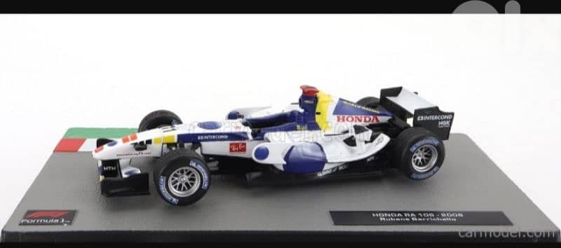 Rubens Barrichello Honda RA106 (GP 2006) diecast car model 1;43 1