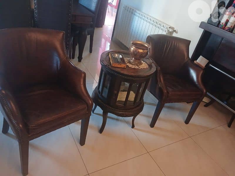 Full set salon+ dining tabel + accessories 2