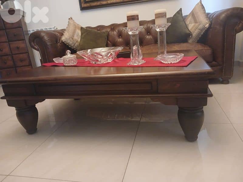 Full set salon+ dining tabel + accessories 4